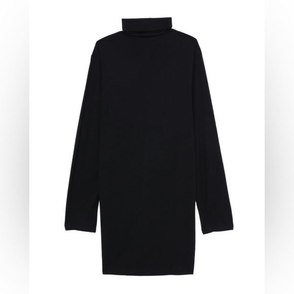 Yohji Yamamoto Ground Y Black Cotton Turtleneck Tee Sz1 - Picture 3 of 12